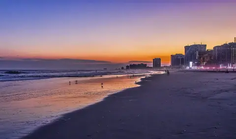Photographic view of Atlantic City