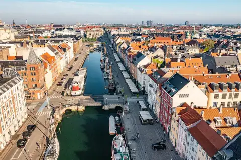 Photographic view of copenhagen