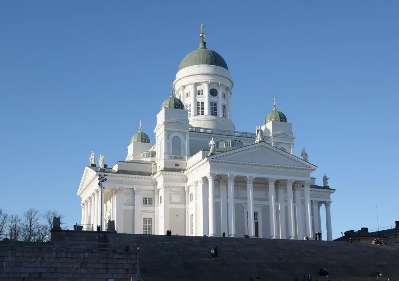 Photographic view of helsinki