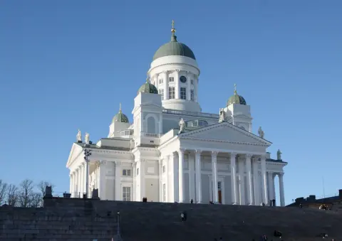 Photographic view of helsinki