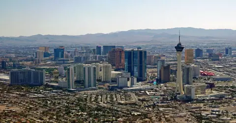 View of the Las Vegas Strip