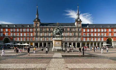 Photographic view of madrid