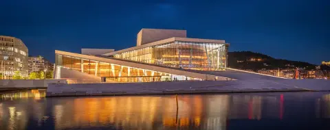 Photographic view of oslo