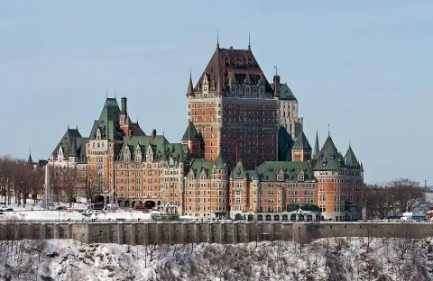 Photographic view of quebec