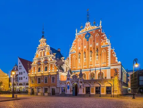 Photographic view of Riga