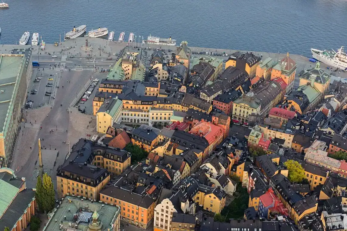 Photographic view of stockholm