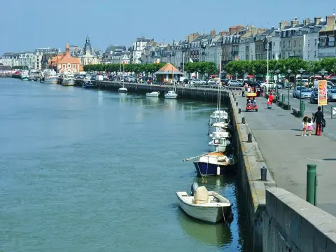 Photographic view of Trouville-sur-Mer