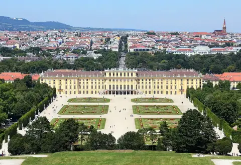 Photographic view of vienna